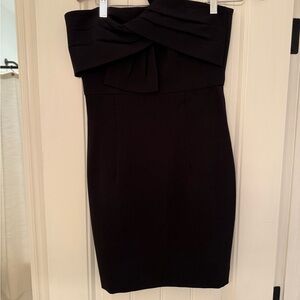 Chelsea28 Black Strapless Dress